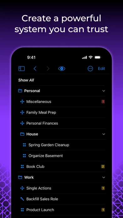 OmniFocus 4 Screenshots