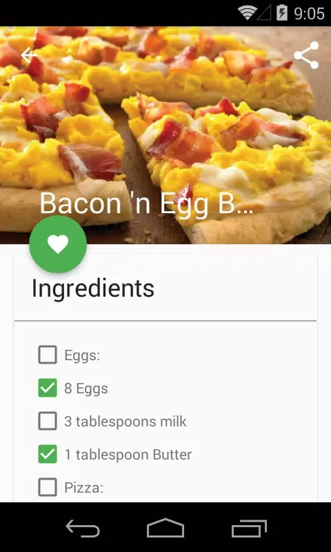 Breakfast Recipes Free スクリーンショット