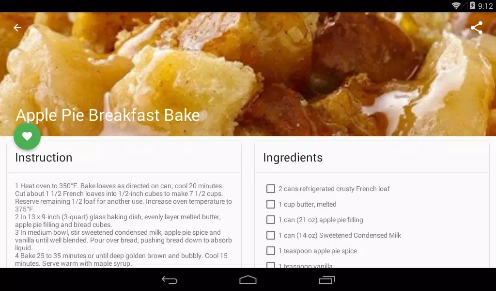 Breakfast Recipes Free スクリーンショット