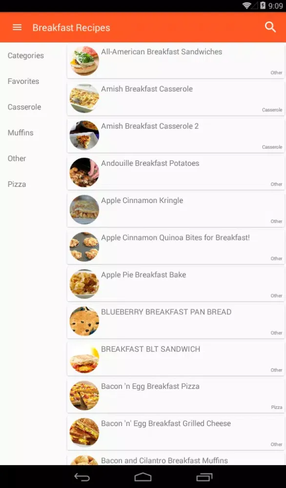 Breakfast Recipes Free スクリーンショット