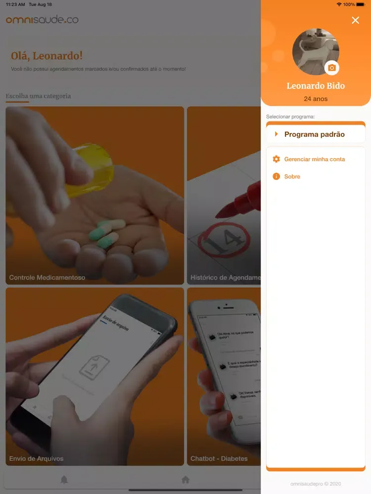 Omnisaude Pro iPad  스크린샷