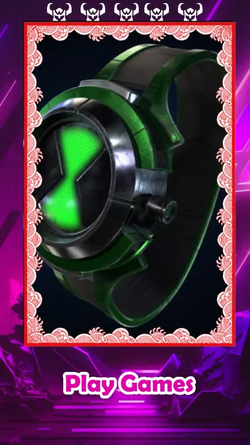 Ben with 10 Aliens Omnitrix Screenshots