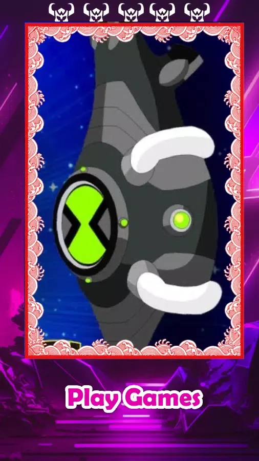 Ben with 10 Aliens Omnitrix Screenshots