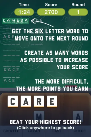 Capturas de pantalla de Anagram Academy - Jumble Text, Spell Words, and Become an Unscramble Master