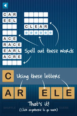 Anagram Twist - Jumble and Unscramble Text 스크린샷