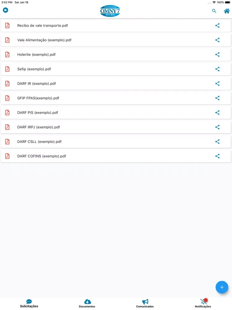 Omny7 iPad 應用截圖