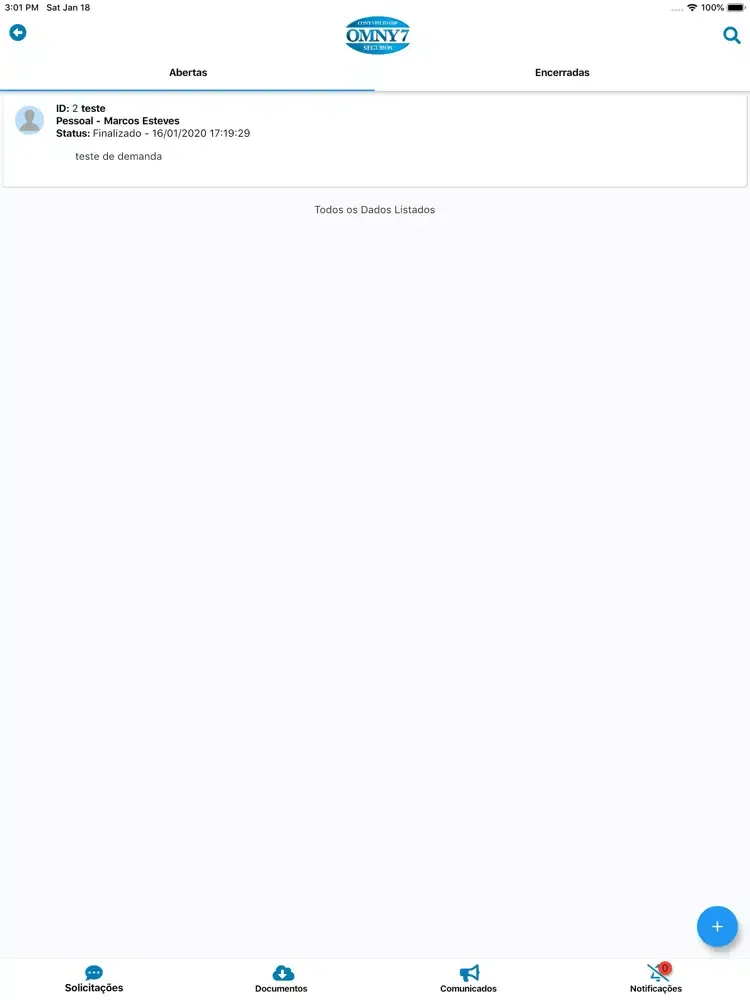 Omny7 iPad 應用截圖