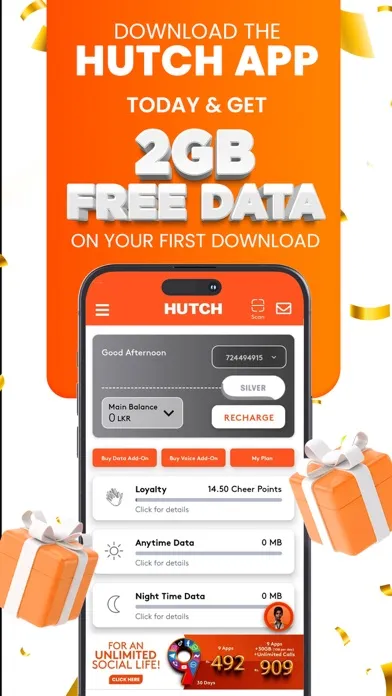 Zrzuty ekranu Hutch App