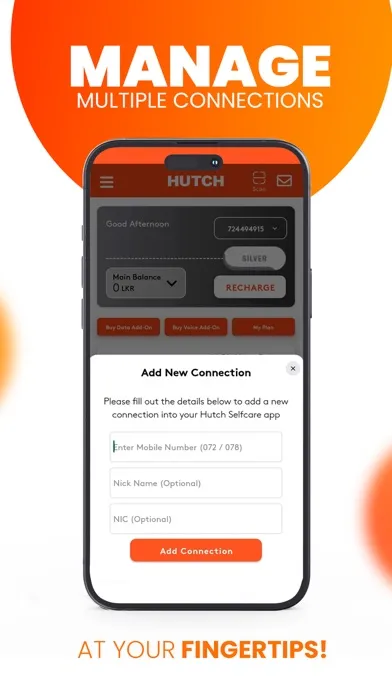 Zrzuty ekranu Hutch App