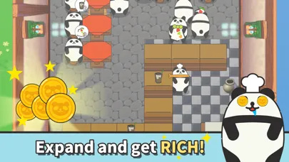 Panda Cafe - Idle Tycoon应用截图