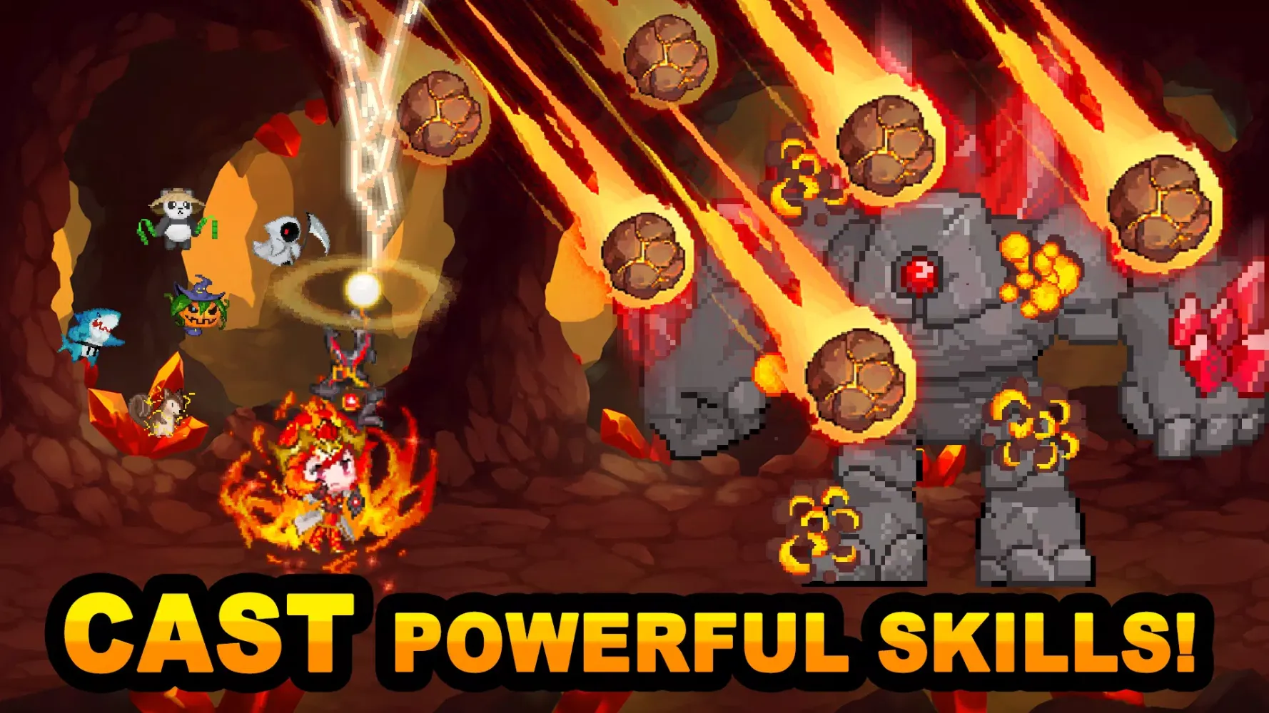 Скриншоты Elementalist : Idle RPG War