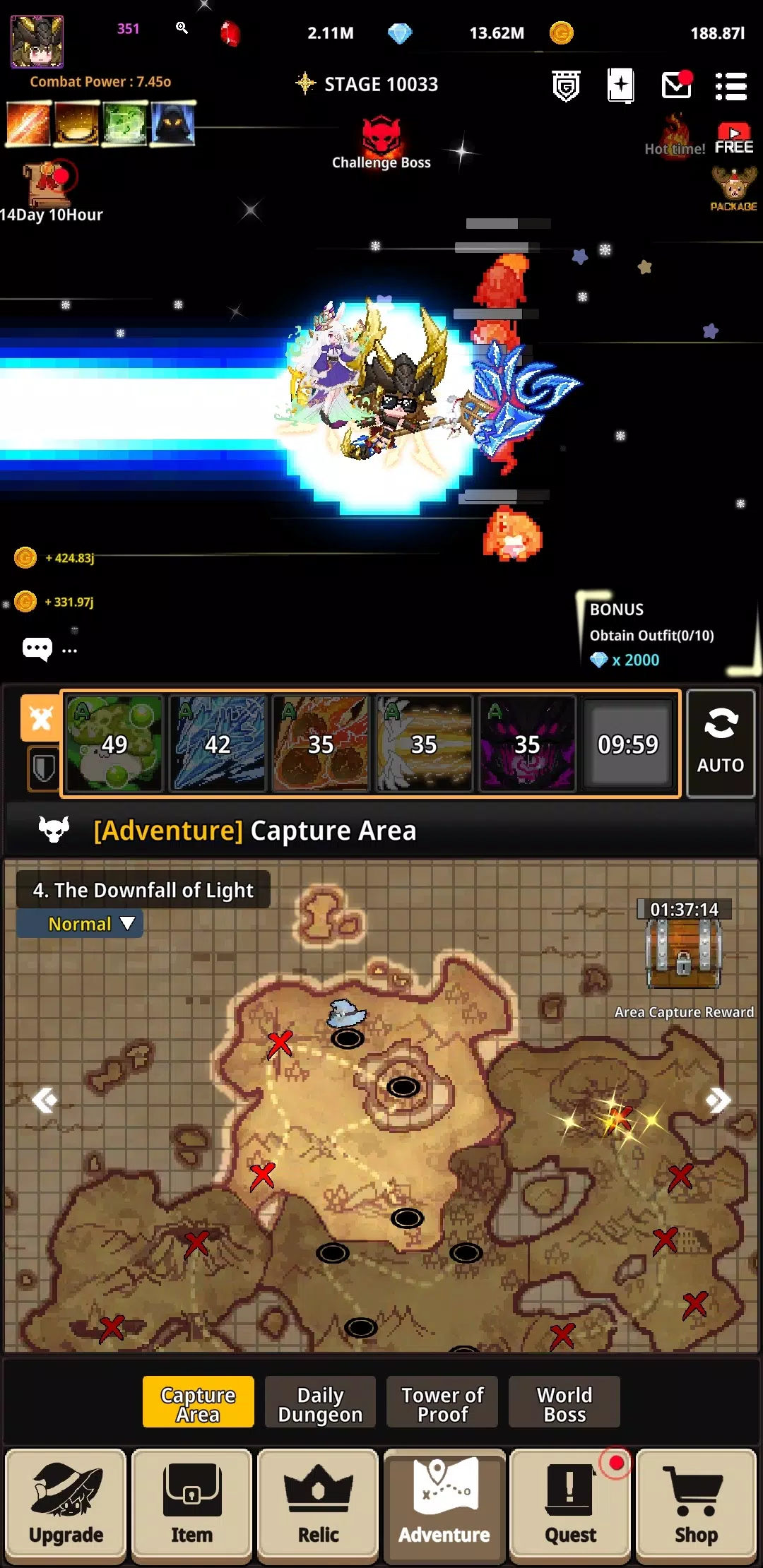 Elementalist : Idle RPG War Screenshots