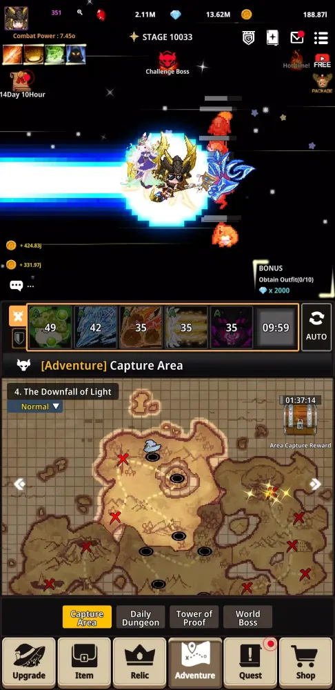 Скриншоты Elementalist : Idle RPG War