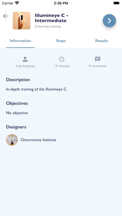 Ảnh chụp màn hình của Omorovicza Academy