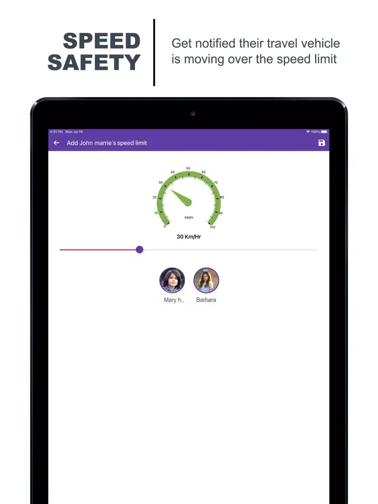 Tangkapan layar Family Locator - Child Tracker iPad 