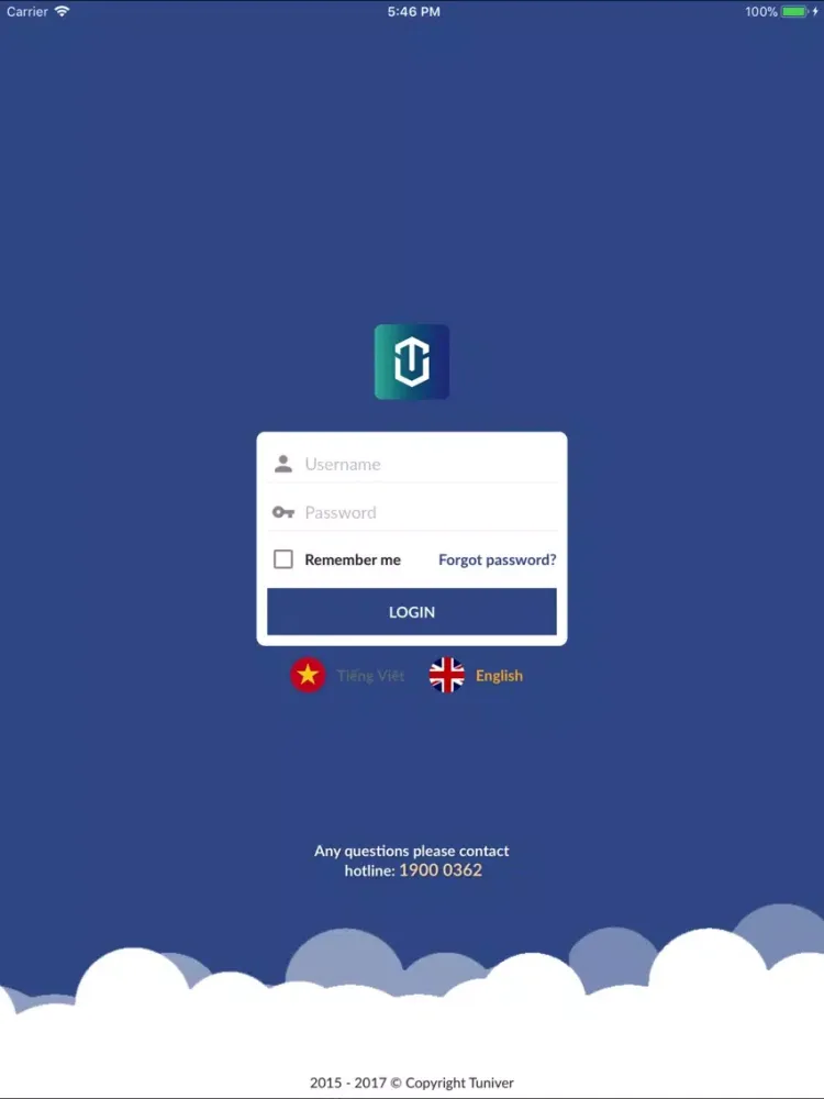 Tuniver iPad  Screenshots