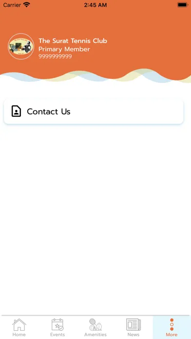 Ảnh chụp màn hình của STC App