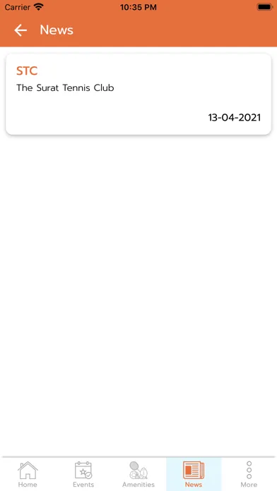 Ảnh chụp màn hình của STC App