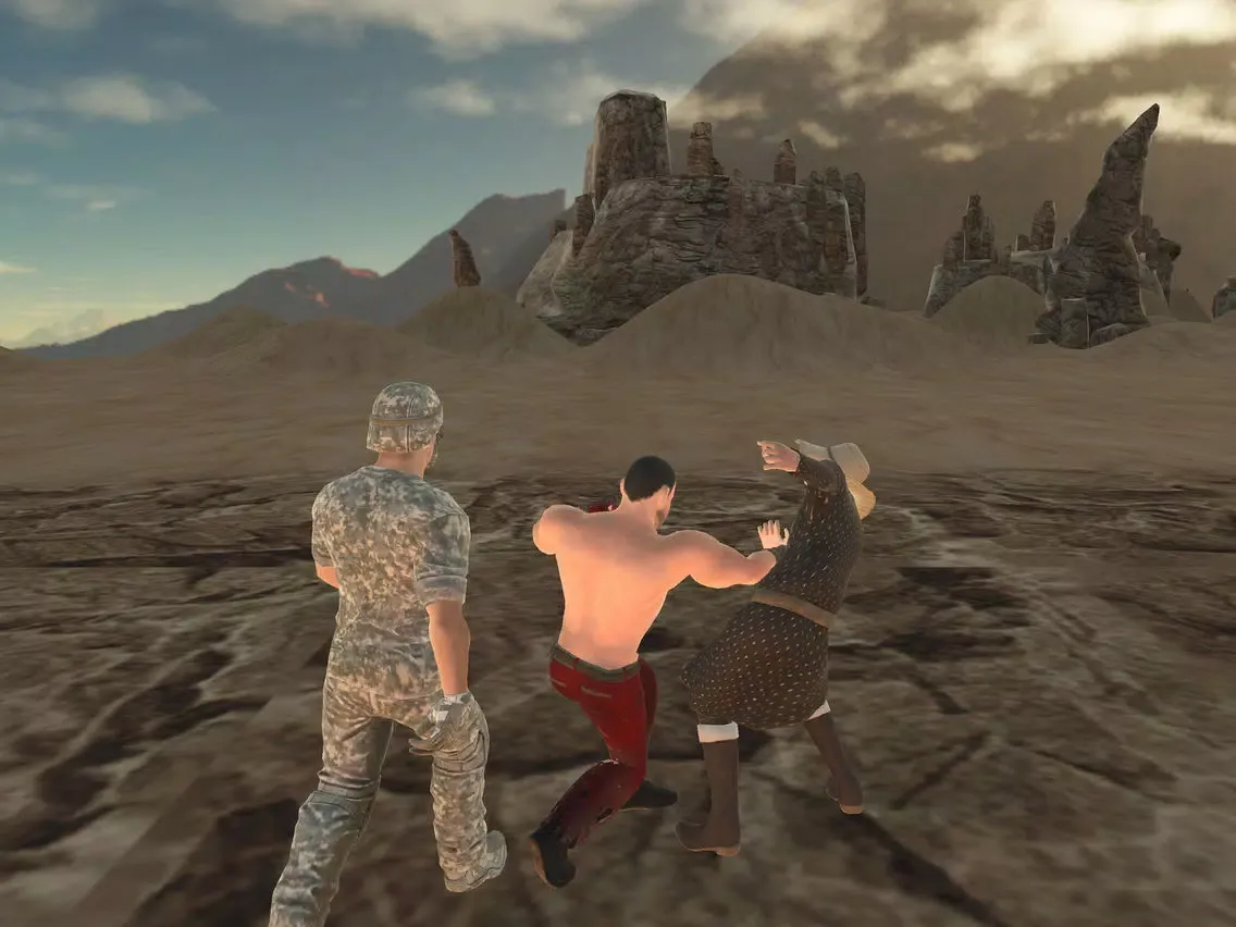 Tangkapan layar Brutal Warrior FREE iPad 