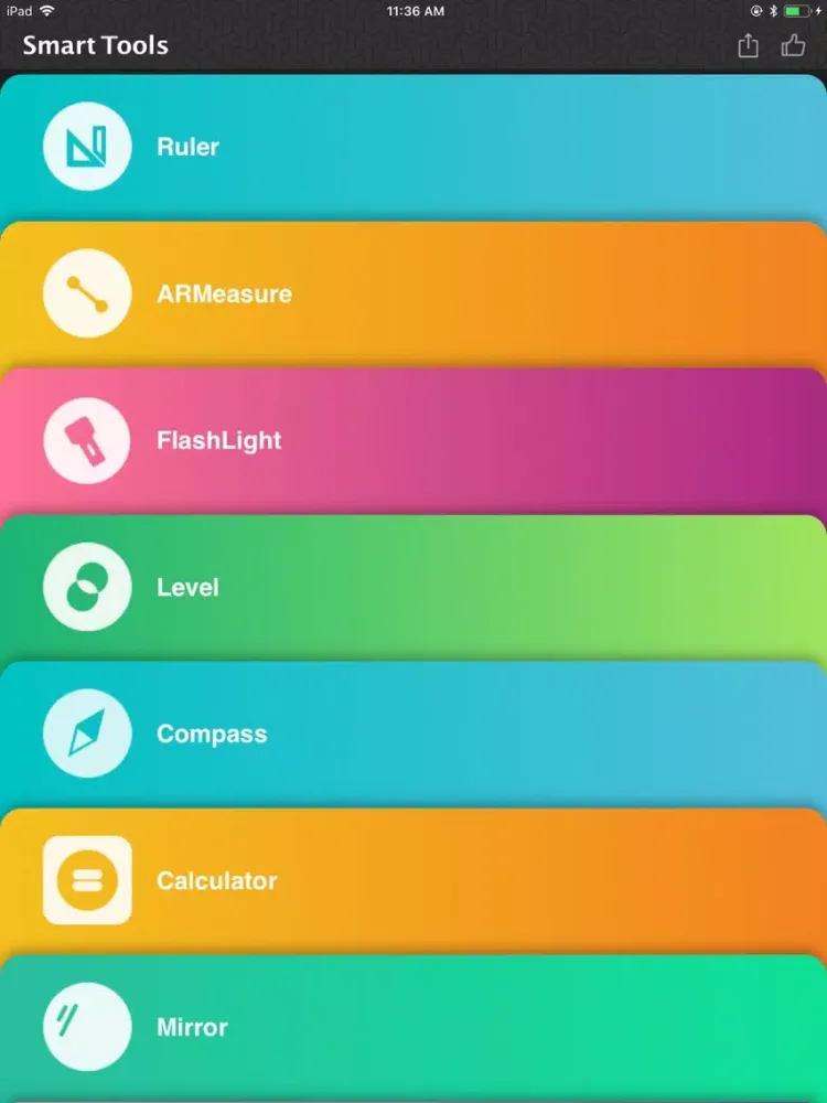 Capturas de tela do Smarttools·Pro iPad 