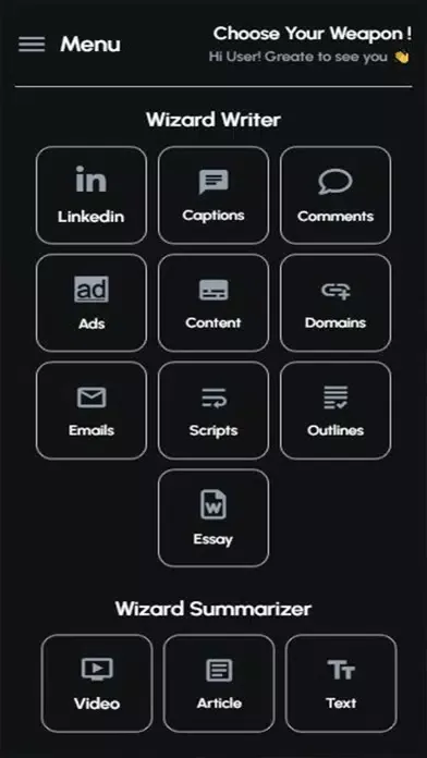 ChatWizard: 1-Click Prompts Ai Ekran Görüntüleri