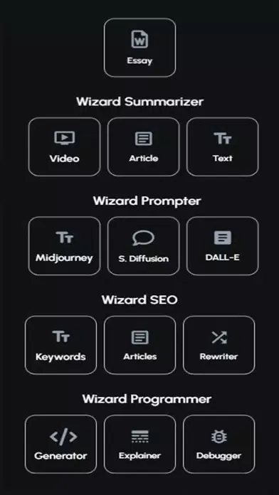 ChatWizard: 1-Click Prompts Ai Ekran Görüntüleri