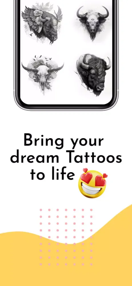 Capturas de tela do Tattoo AI - Tattoo Design