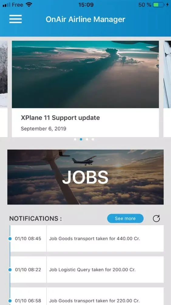OnAir Airline Manager Ekran Görüntüleri