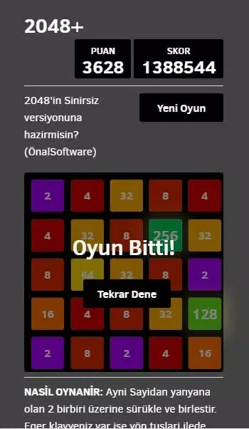 2048+ Screenshots