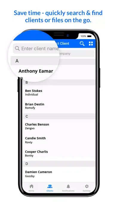 eCentraDocs - Cloud Storage スクリーンショット