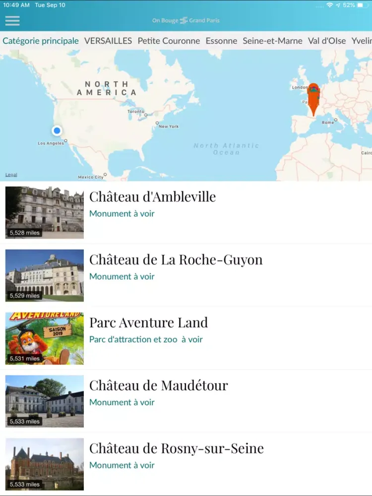 Zrzuty ekranu On Bouge Grand Paris iPad 