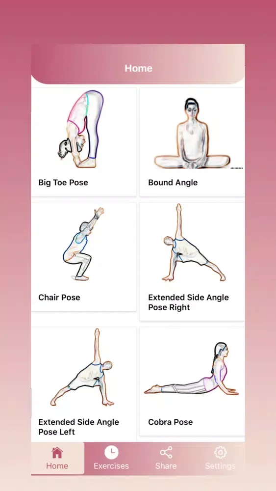 Скриншоты Yoga in 1 minute for everyone