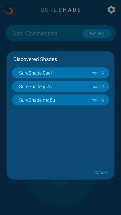 SureShade Bimini Control 스크린샷