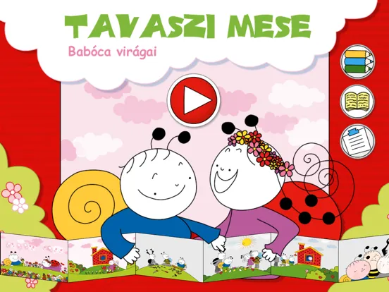 Capturas de tela do Tavaszi mese - Bogyó és Babóca iPad 