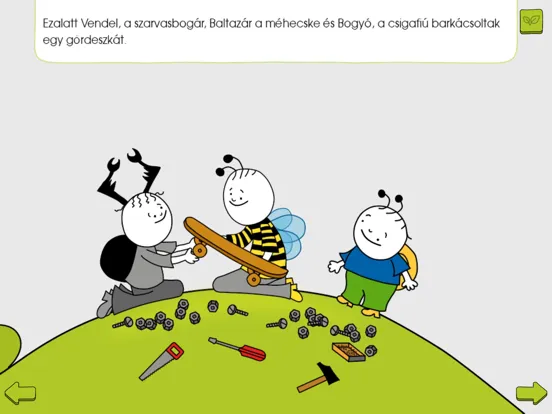 Capturas de tela do Tavaszi mese - Bogyó és Babóca iPad 