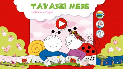 Capturas de tela do Tavaszi mese - Bogyó és Babóca