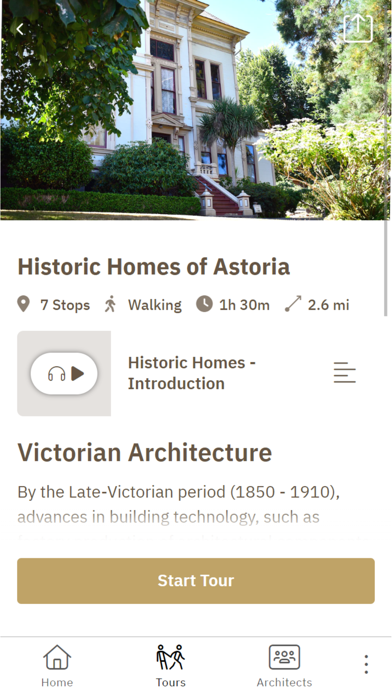 ภาพหน้าจอของ Astoria Architectural History