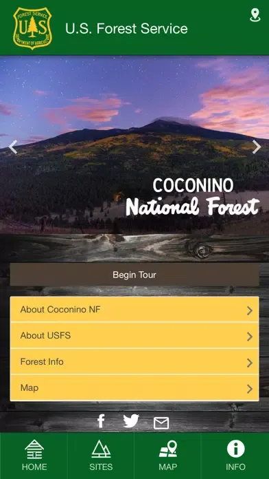 Capturas de pantalla de Coconino National Forest