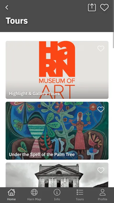 Tangkapan skrin Harn Museum Audio Guide