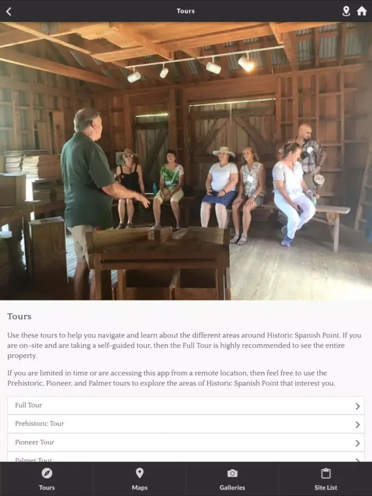 Historic Spanish Point Museum iPad  Screenshots