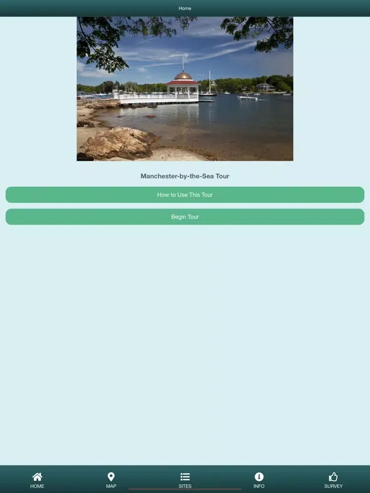 Tour of Manchester-by-the-Sea iPad  سکرین شاٹس