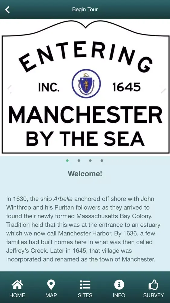 Tour of Manchester-by-the-Sea سکرین شاٹس