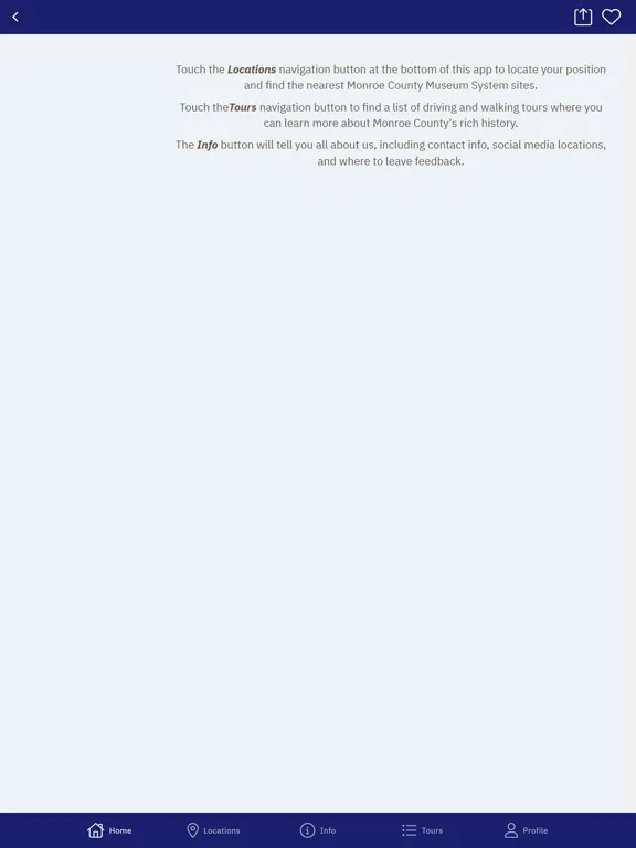 Monroe County Museum iPad 应用截图