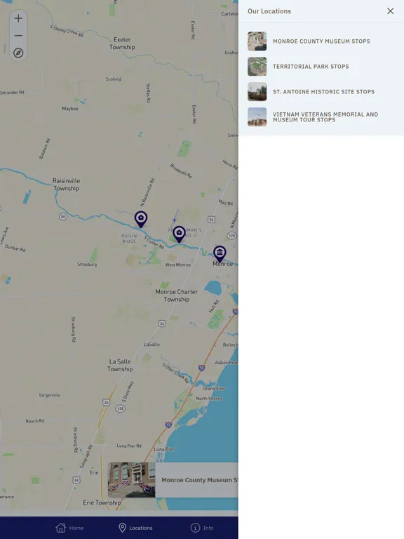 Monroe County Museum iPad 应用截图
