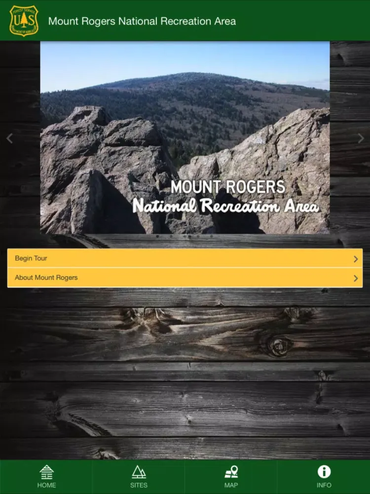 Mount Rogers National Recreation Area iPad  स्क्रीनशॉट