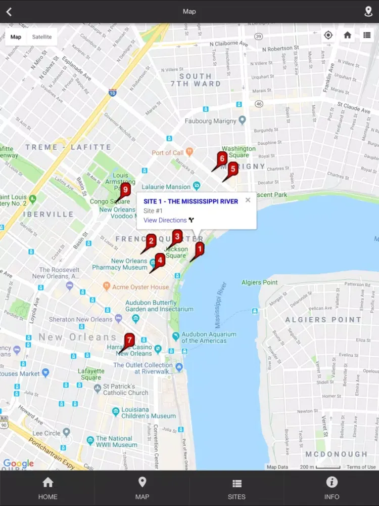 تصاویر New Orleans Slave Trade iPad 