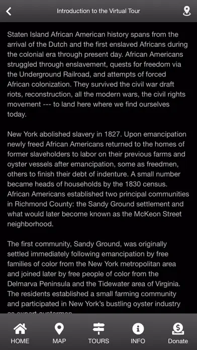 Captures d'écran de Staten Island AfrAm History
