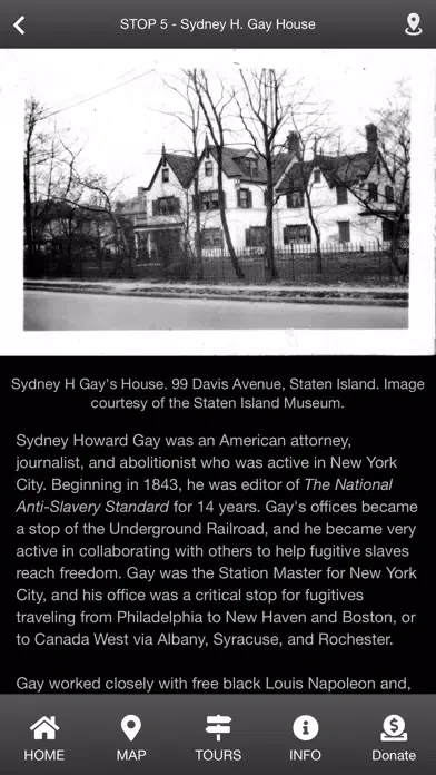 Captures d'écran de Staten Island AfrAm History