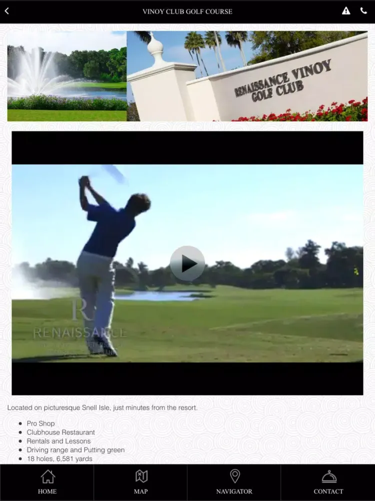 The Vinoy Renaissance Resort & Golf Club iPad  سکرین شاٹس