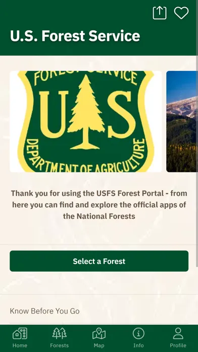 Screenshot di National Forest Explorer